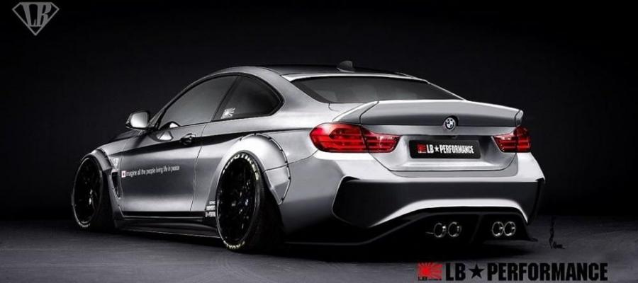 BMW 4-Series Coupe by Liberty Walk 2014 года  (фото 8 из 9)